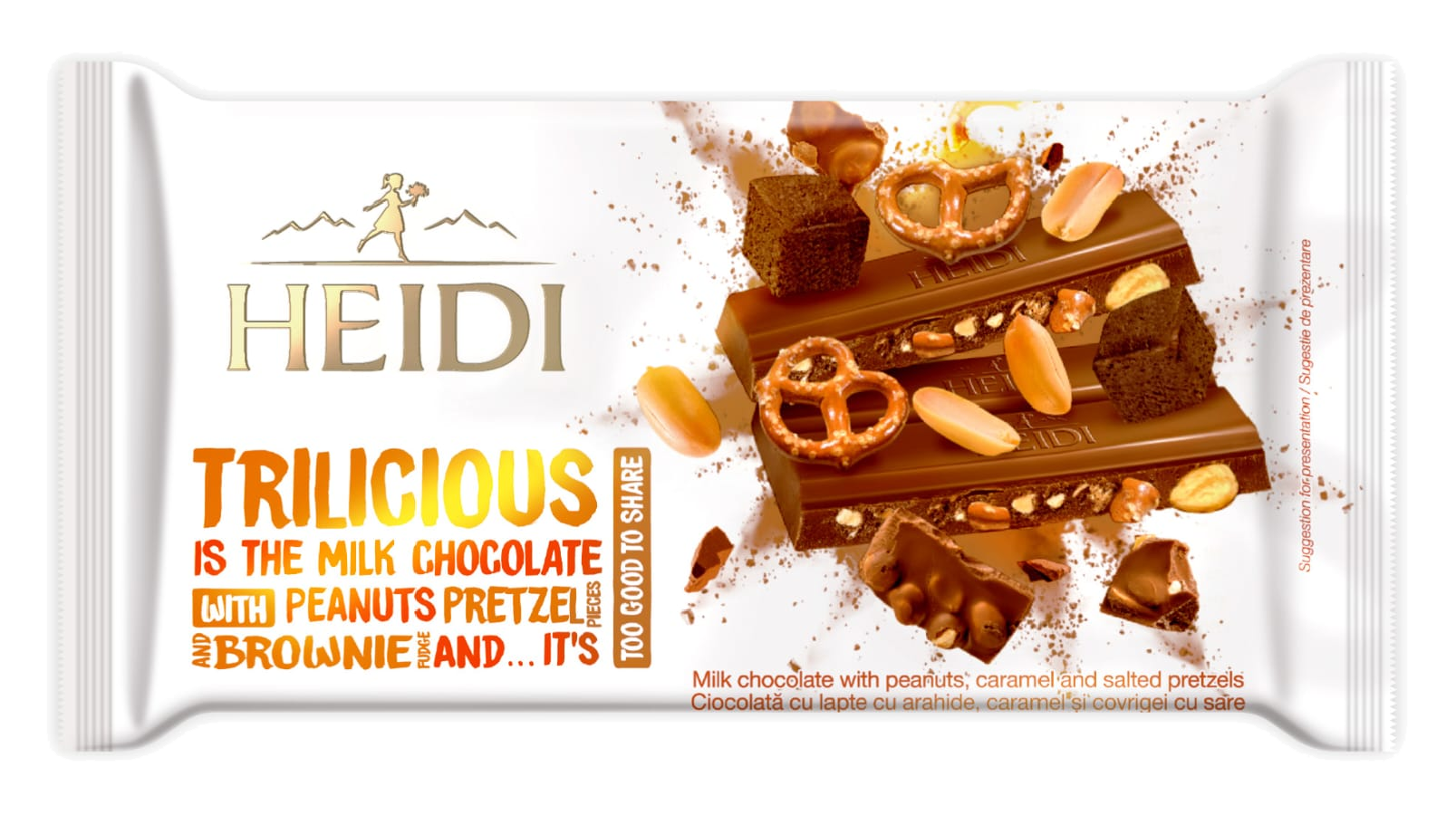 Trilicious Peanuts Pretzel - 180g