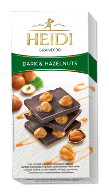 Grand'Or Dark & Hazelnuts 100g