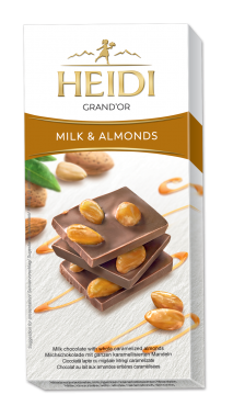 Grand'Or Milk & Almonds 100g