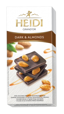 Grand'Or Dark & Almonds 100g