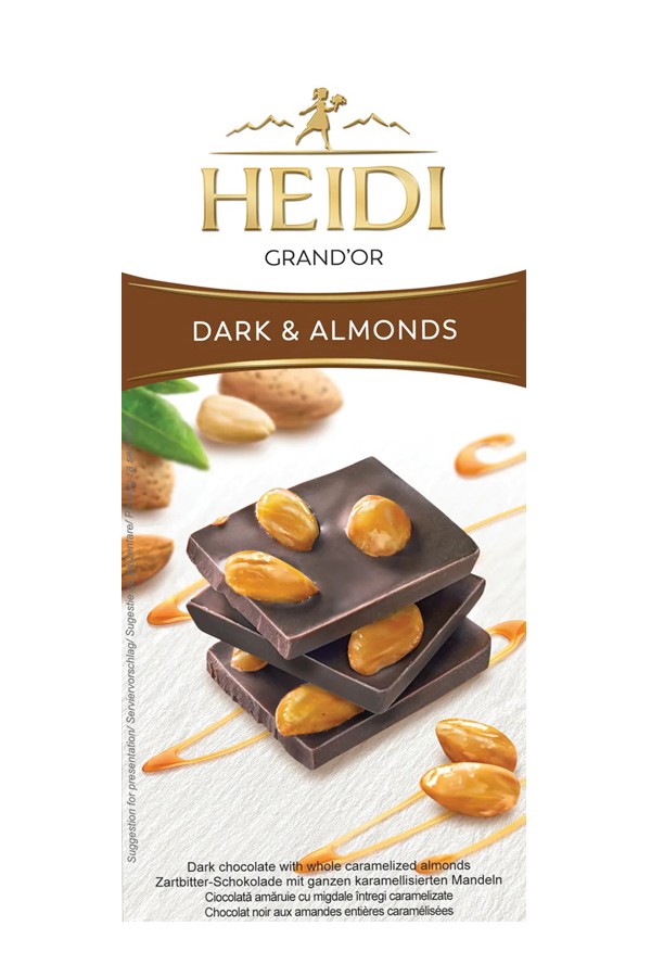 Grand'Or Dark & Almonds 100g