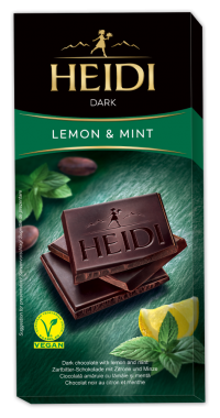 Dark Mint & Lemon 80g