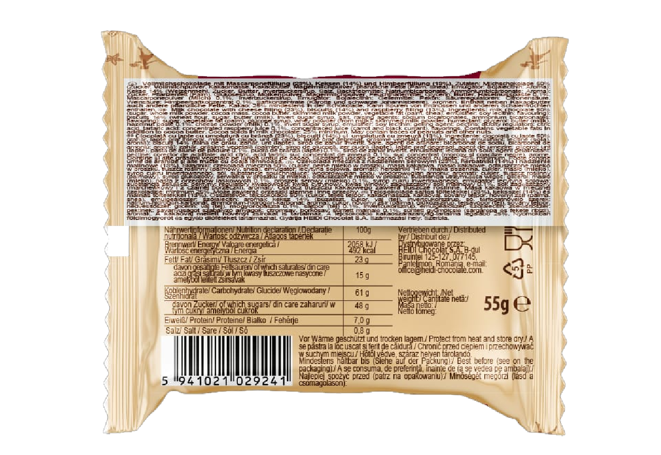 Milk Raspbery Chocolate